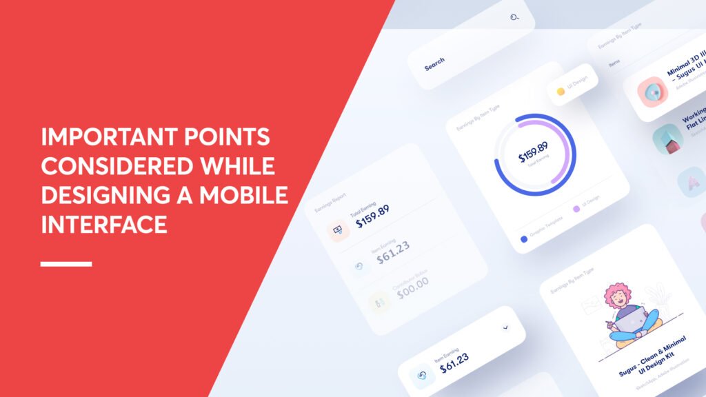 Points Considered While Designing a Mobile Interface | Zero Designs Blog