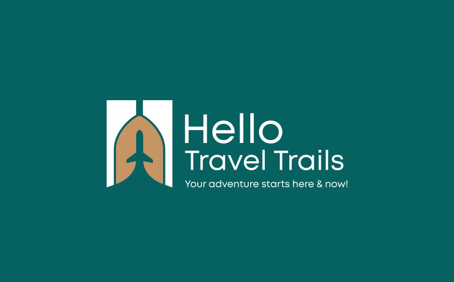Hello-Travel-Trails - logo by zero designs