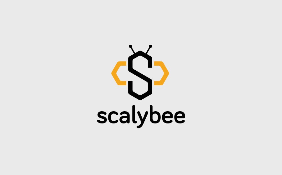scalybee - logo by zero designs