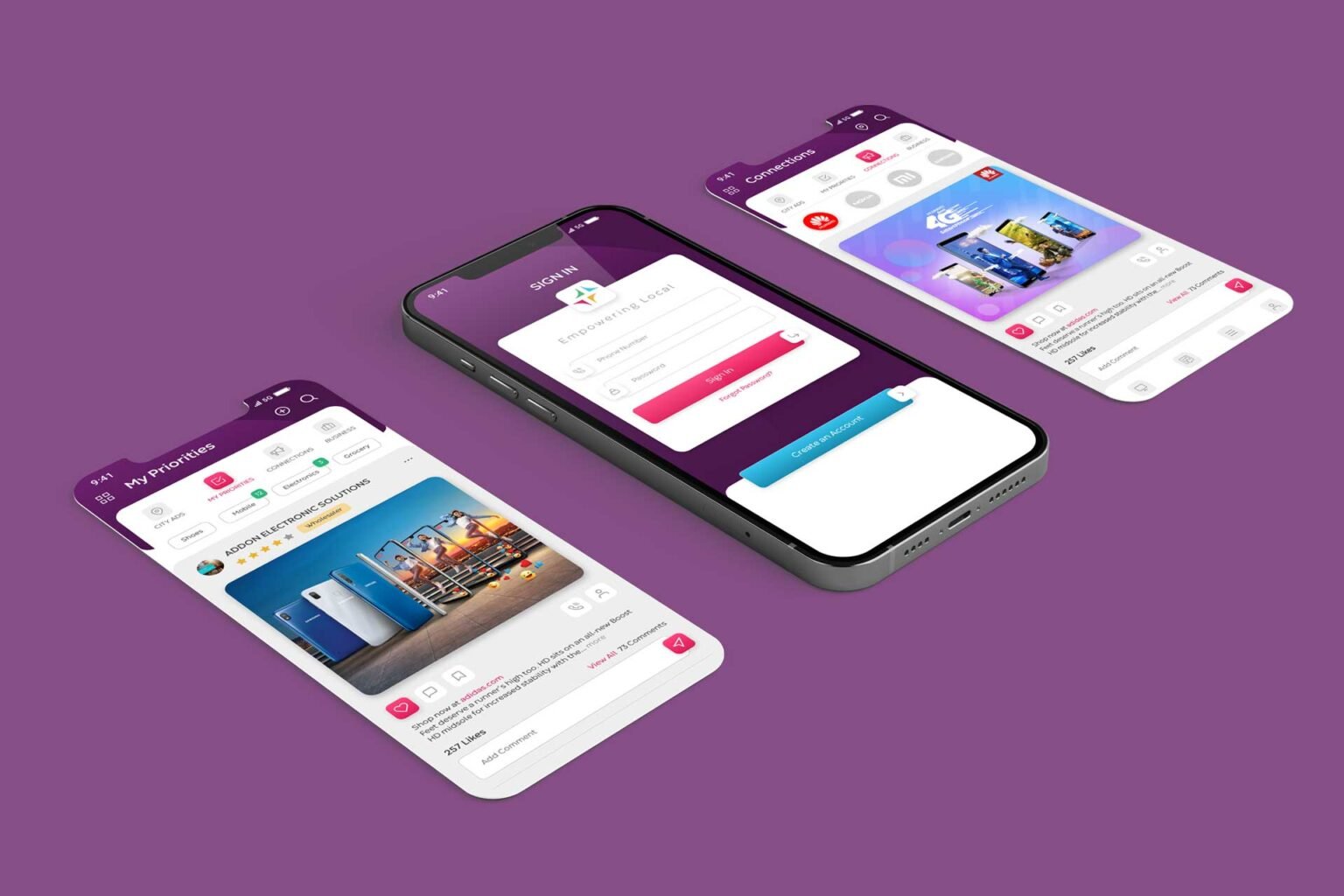 Mobile-UI-UX-portfolios by Zero Designs