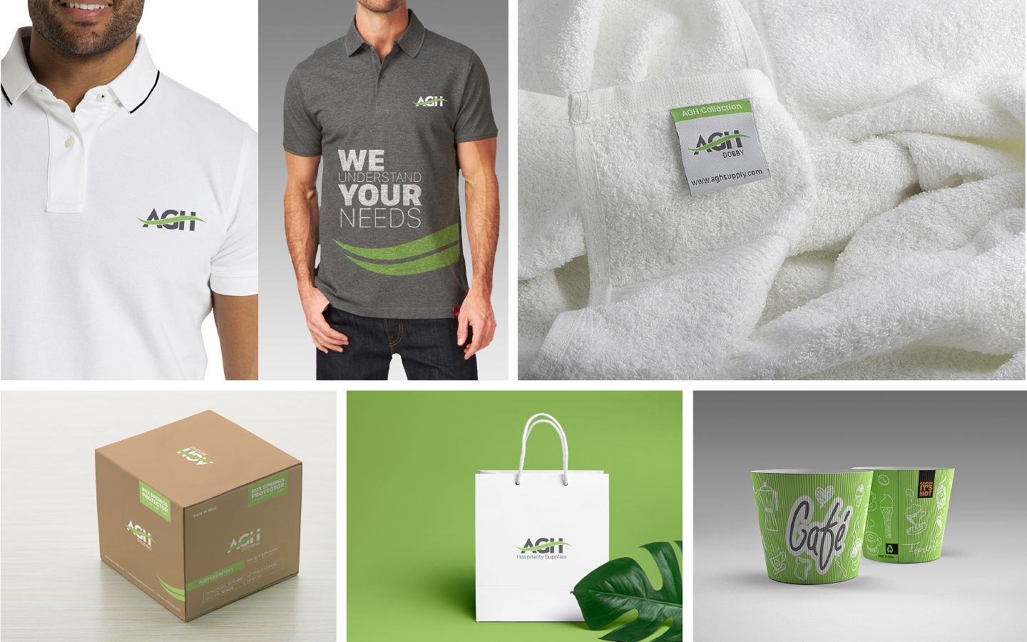 Packaging-and-Merchandise-Designs for agh supply by zero designs