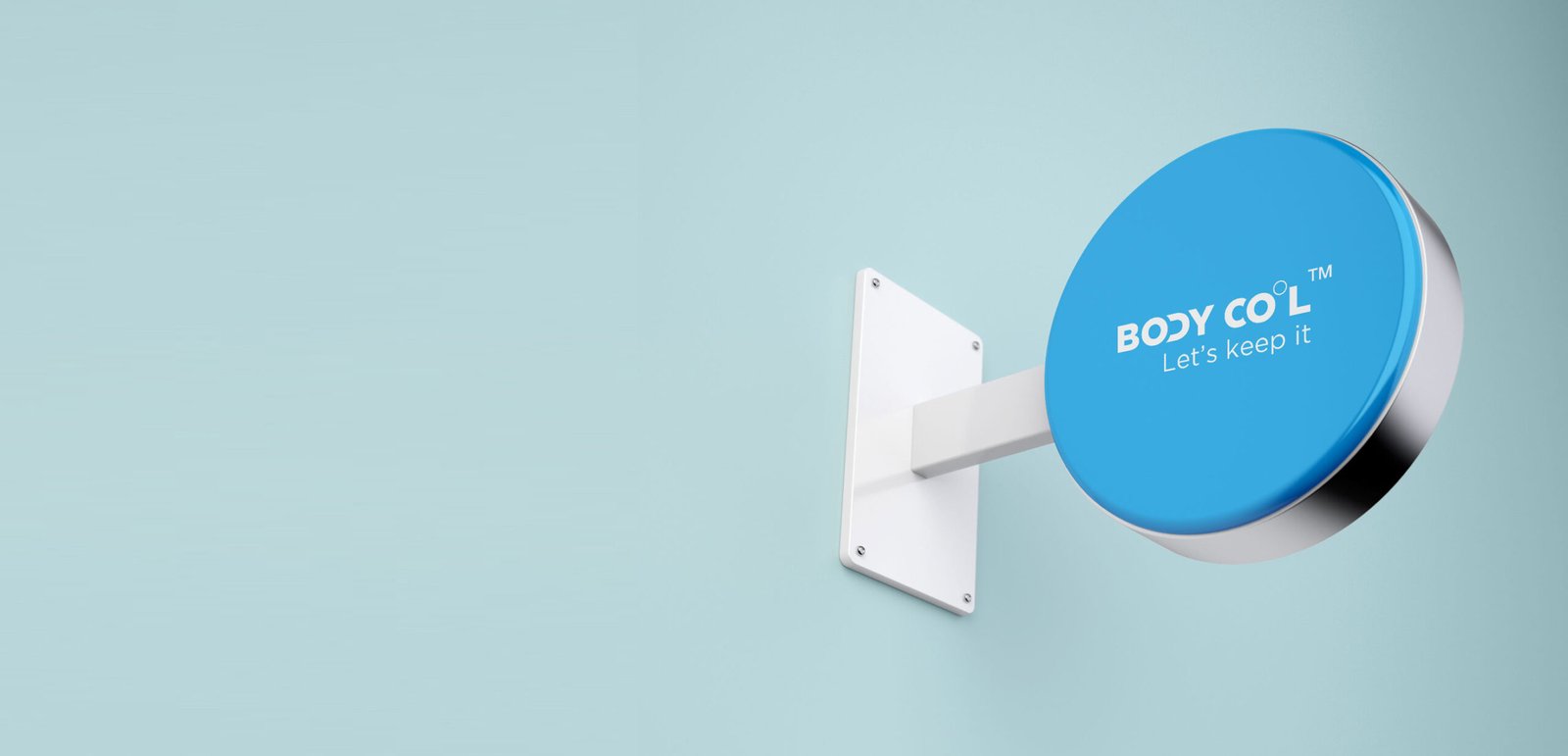 branding design layout for bodycool by zero designs