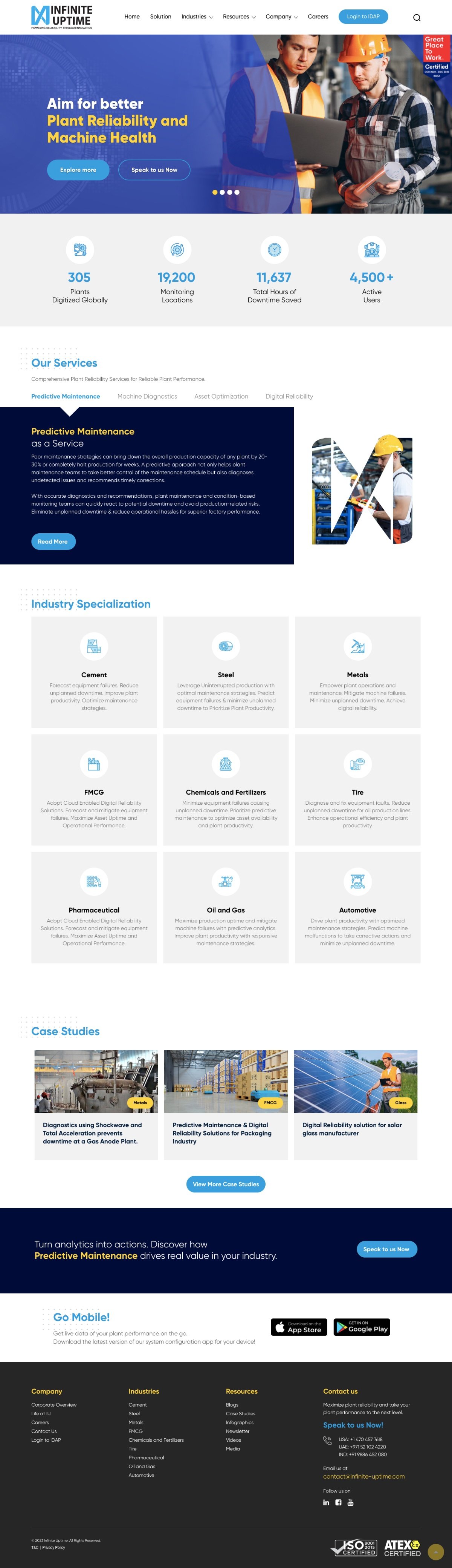 Website Design Service - Infinite Uptime | Zero Designs