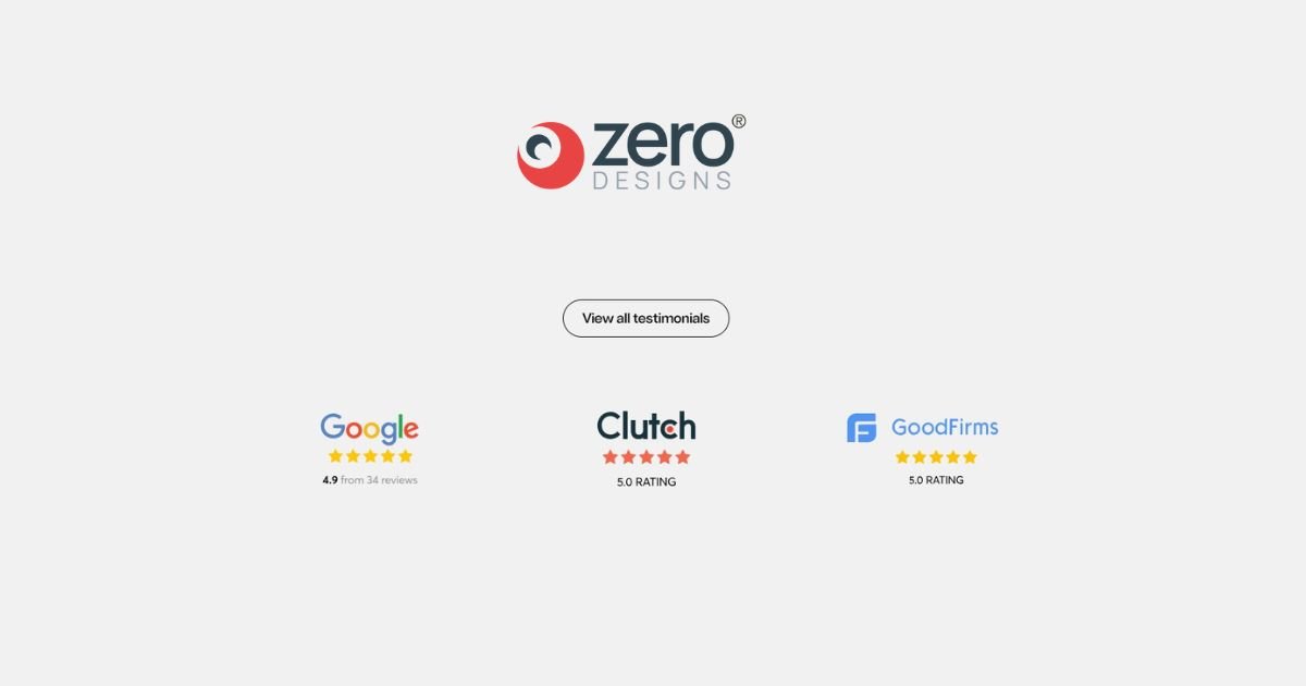 Client Testimonials | Zero Designs – Trusted by Global Brands